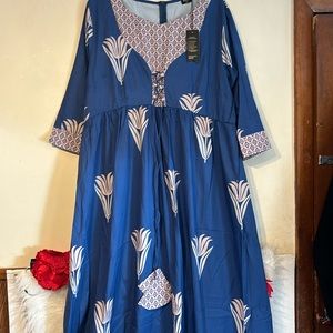 African Dashiki Maxi Dress